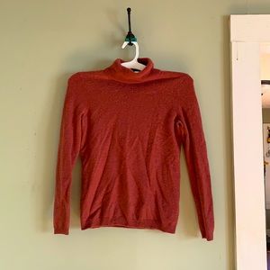 Burgundy cashmere sweater